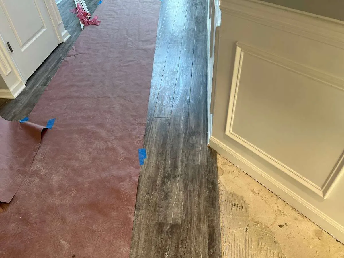 Completed marble shower restoration in North Charleston